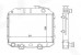 РАДИАТОР ОХЛАЖДЕНИЯ 3160/Хантер с дв.417,409 медн. (ШААЗ)