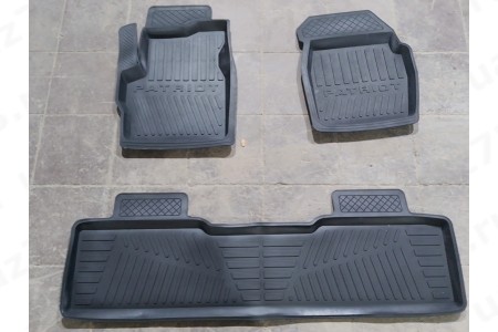 КОВРИК ПОЛА Патриот до 2014 г. (с бортами) РТИ (REZKON)