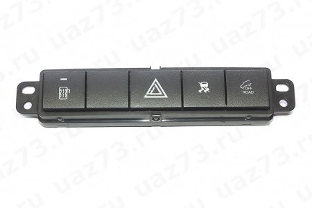 БЛОК ПЕРЕКЛЮЧАТЕЛЕЙ НА ПАНЕЛИ ПРИБ (-30)