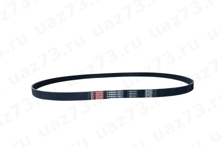 РЕМЕНЬ ВЕНТИЛЯТОРА 1413 (дв.405,409 с ГУР) Евро-3 (ZFauto) @