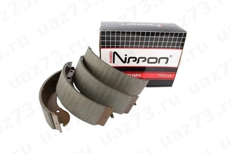 КОЛОДКА ТОРМОЗНАЯ Патриот задн. с 2013г. с рычагами в сборе (4 шт.) (Nippon)